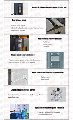 EN ASTM Computerized Universal Testing Machine For Steel Strand And Steel Bar