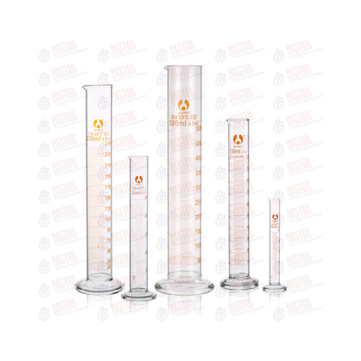 Measuring Cylinder Glass Soil Testing Equipment