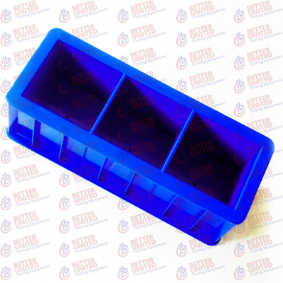 Plastic Cube Mould 100 Mm 3 Gangs Concrete Testing Equipment