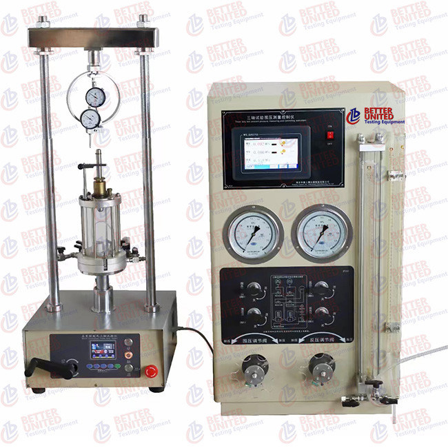 30kN Triaxial Test Systems Soil Testing Equipment